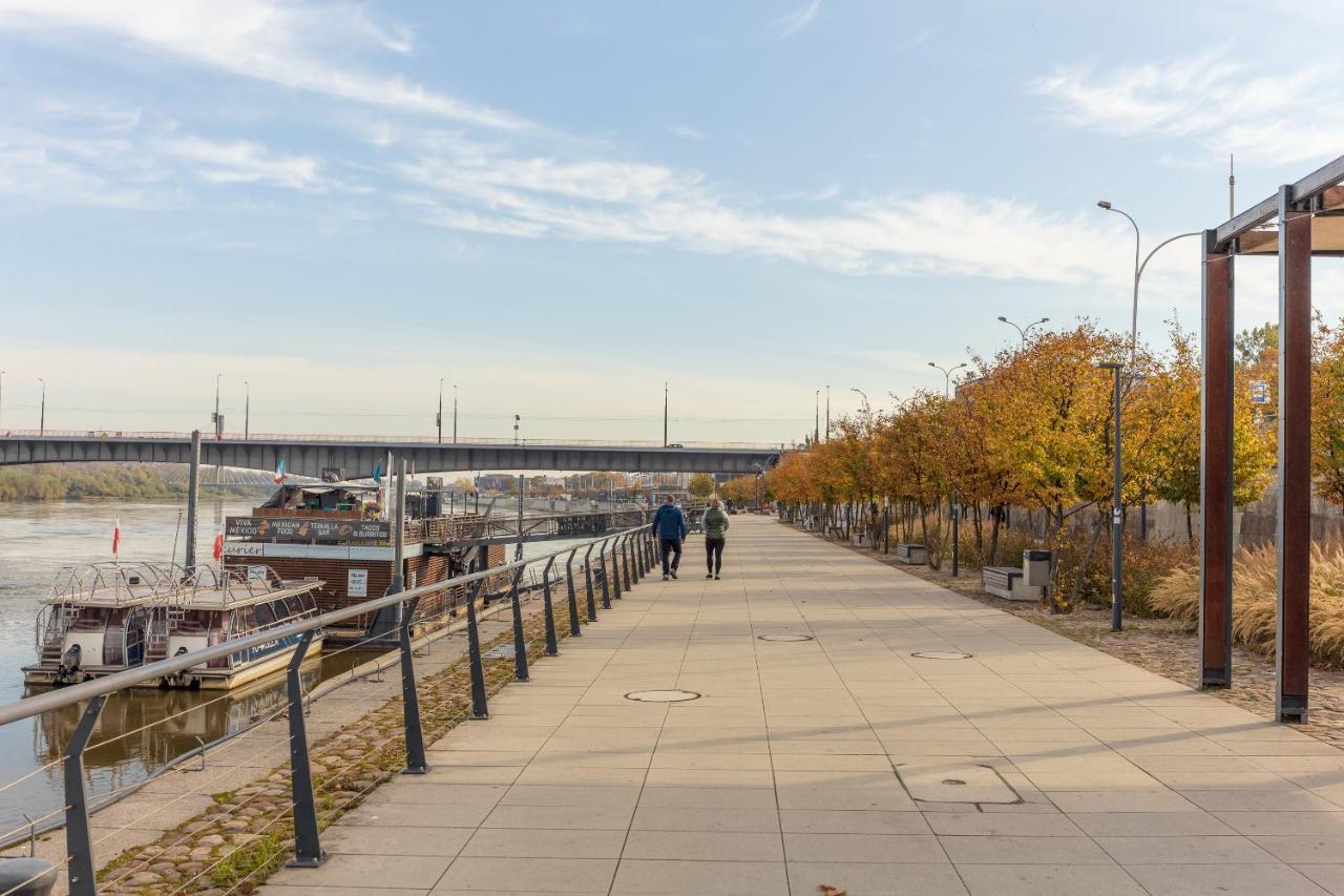 Bulwary Wislane Modern Lägenhet
